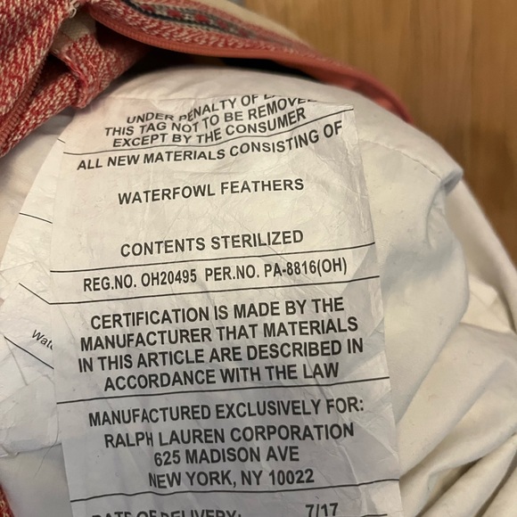 Vintage Ralph Lauren Feathered down accent pillows - Picture 13 of 16